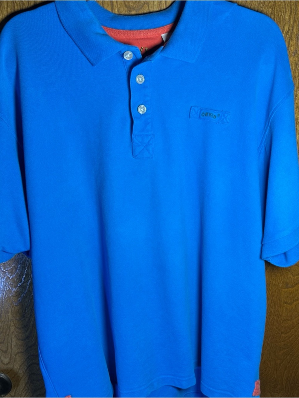 Orvis Men's Royal Blue Polo Shirt